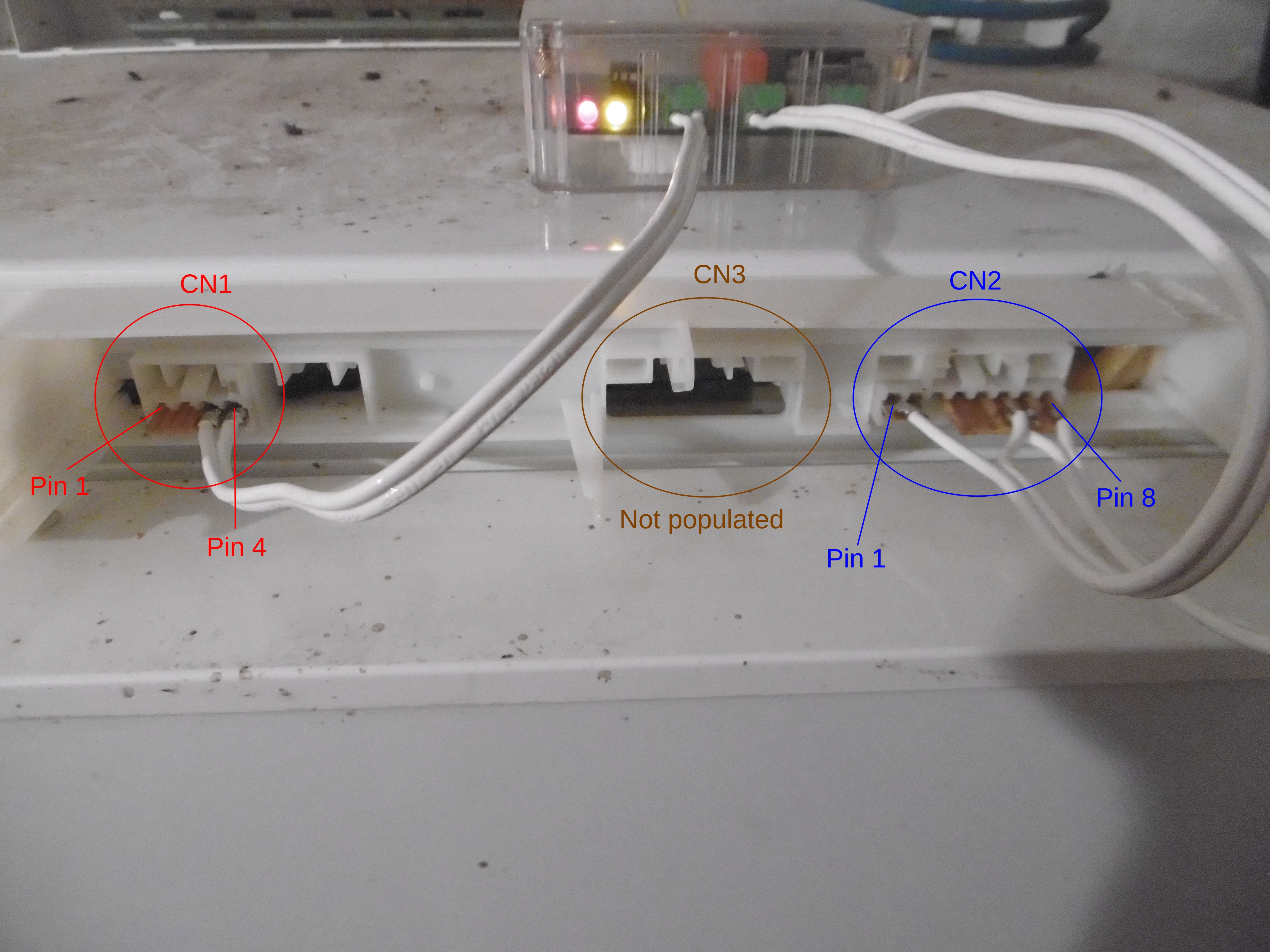 Brandt UD2321 connectors