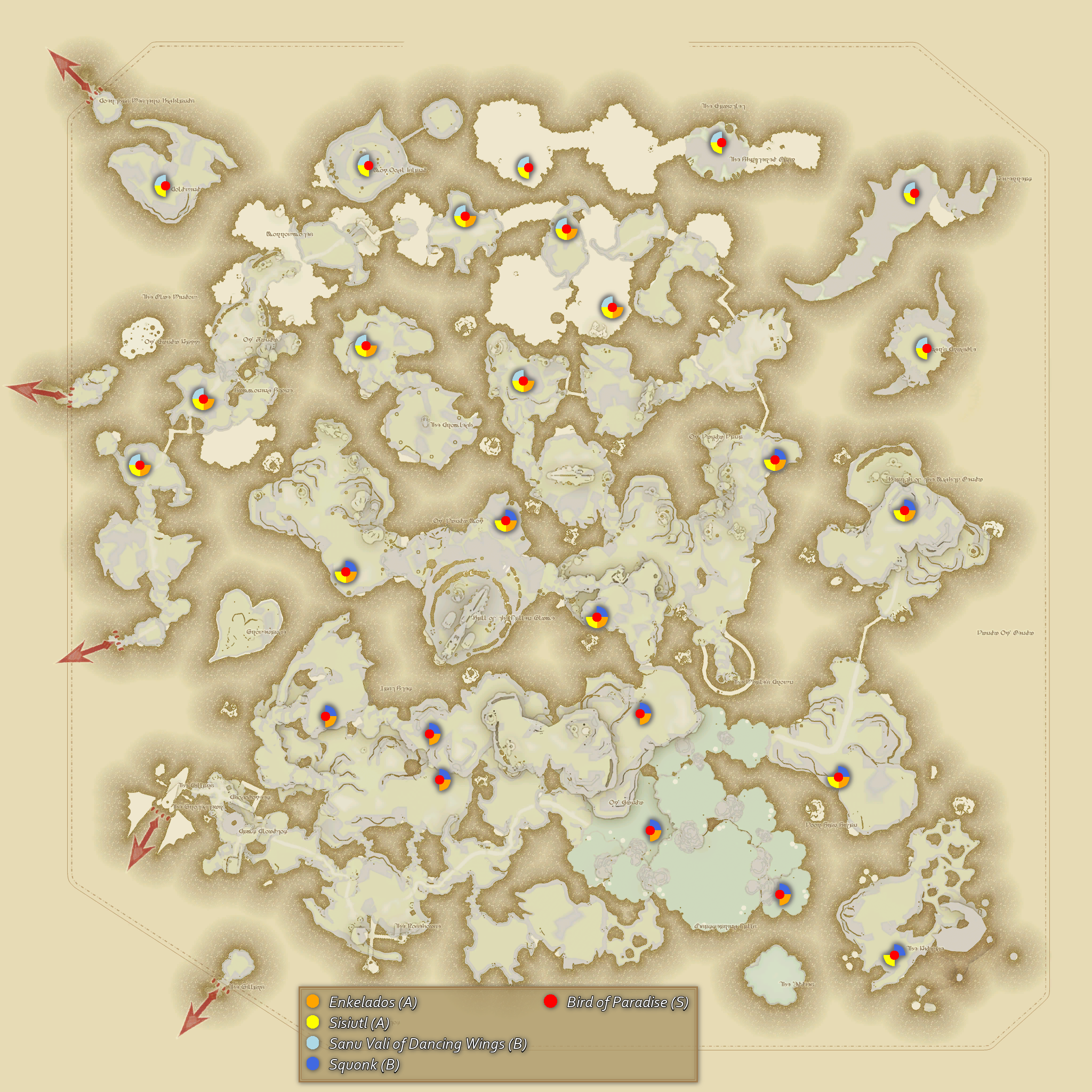 Ffxiv Sea Of Clouds Map Github - Rki027/Ffxiv-Huntmaps: Annotated Maps Modpack