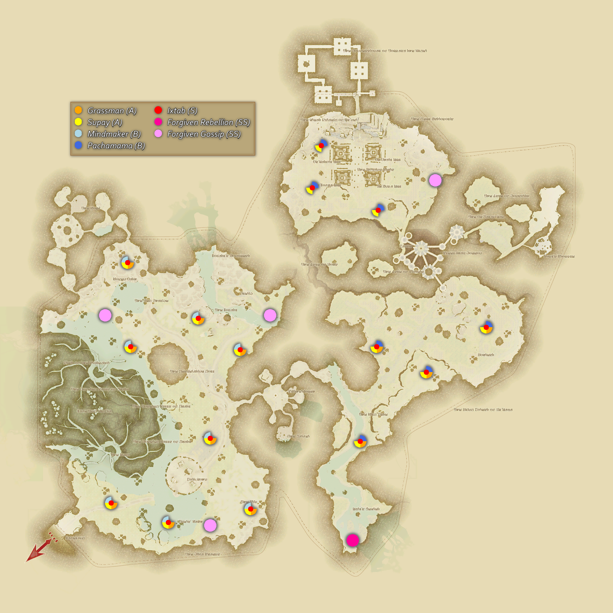FFCleanMap - Hide Icons in Map and Minimap at Final Fantasy XIV Nexus -  Mods and community