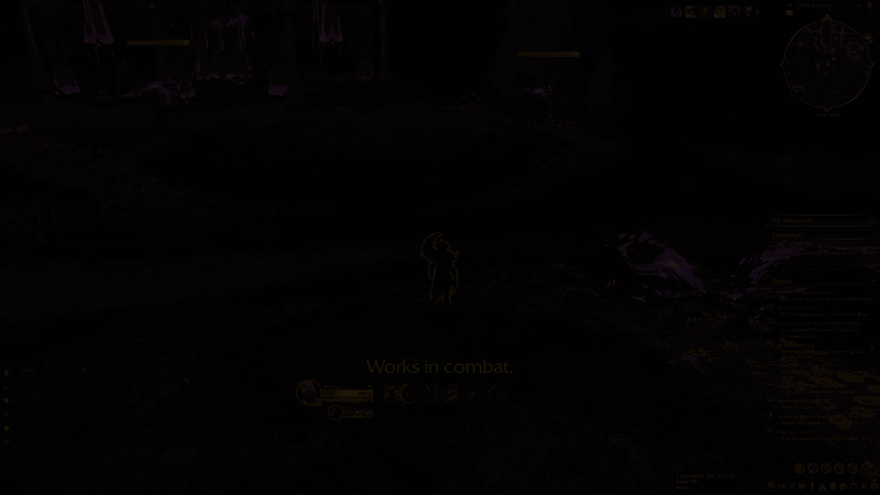 Marking an enemy in the middle of a fight
