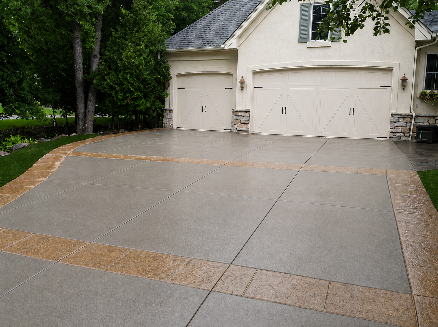 colored concrete