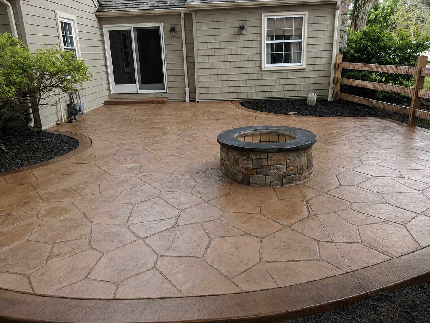 patio stamped
