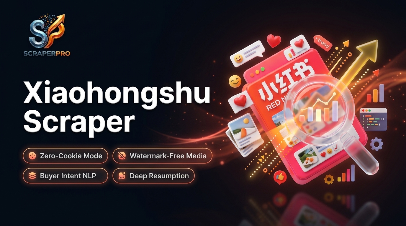 Xiaohongshu RedNote Scraper by ScraperPro