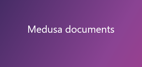 Medusa documents logo