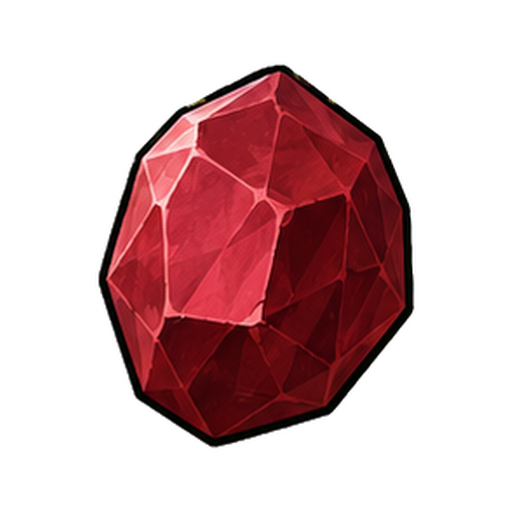 Uncut ruby