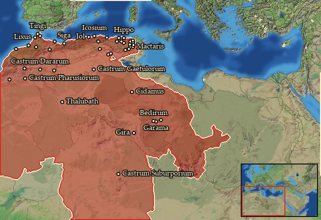 Where Mercenary Numidian Cavalry can be hired