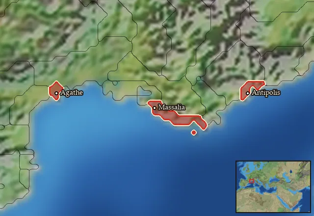 Where Massaliote Thorakitai can be recruited