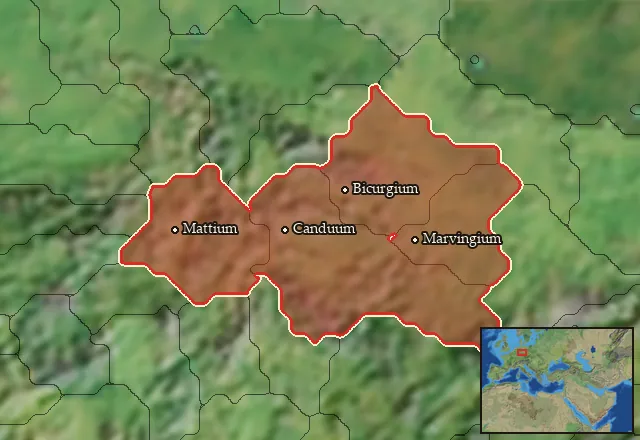 Where Mercenary Chattian Freemen can be hired