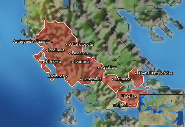 Where Mercenary Athamanian Peltasts can be hired