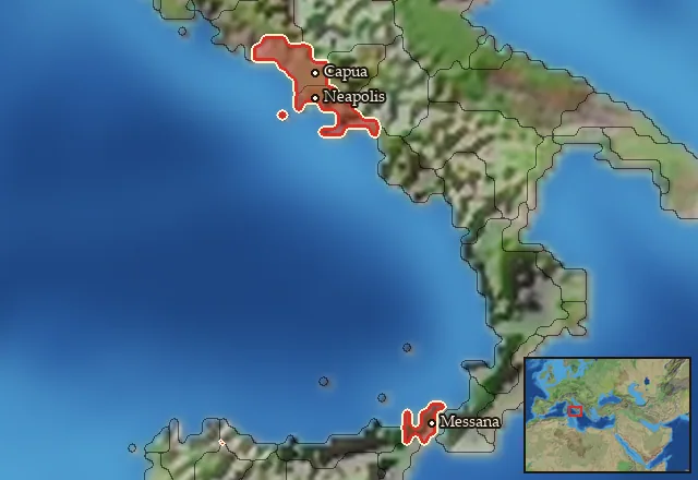 Where Campanian Hoplites can be recruited
