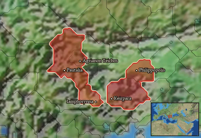 Where Thracian Hillmen can be recruited