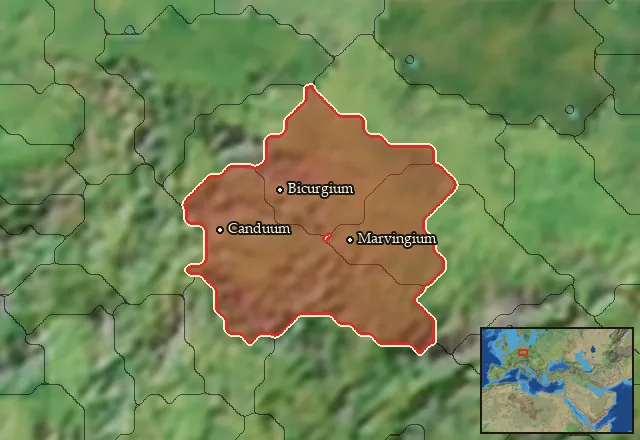 Where Chattian Freemen can be recruited