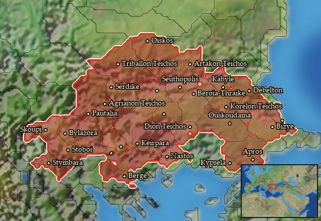 Where Thracian Peltasts (Reform) can be recruited