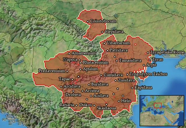 Where Mercenary Dacian Skirmisher Cavalry can be hired