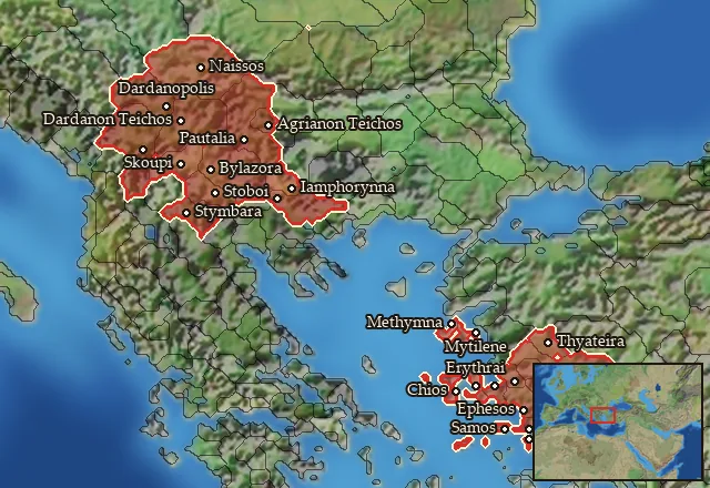 Where Mercenary Lydian Akontistai can be hired