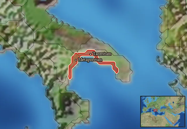 Where Tarantine Cavalry can be recruited