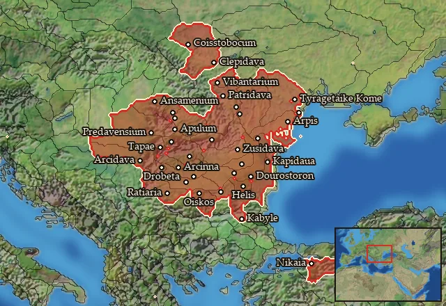 Where Mercenary Dacian Horse Archers can be hired