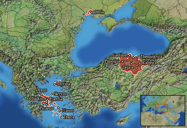 Where Mercenary Athenian Hoplites can be hired