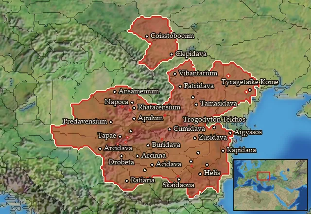 Where Getic Light Infantry can be recruited