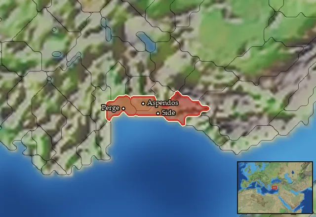 Where Pamphylian Slingers can be recruited