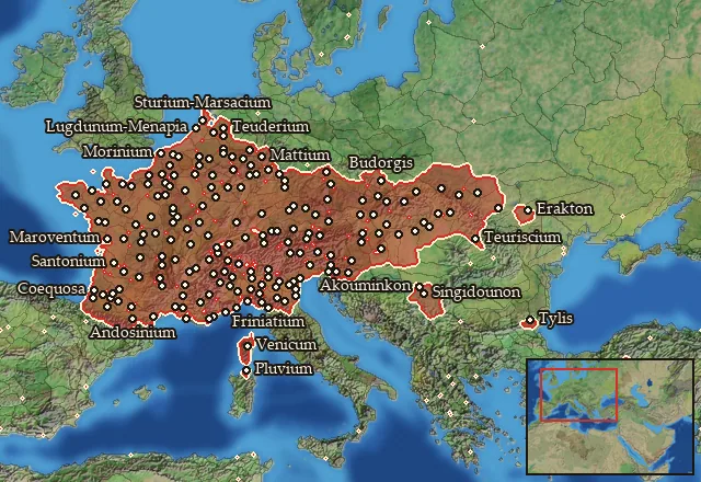 Where Celtic Spearmen can be recruited