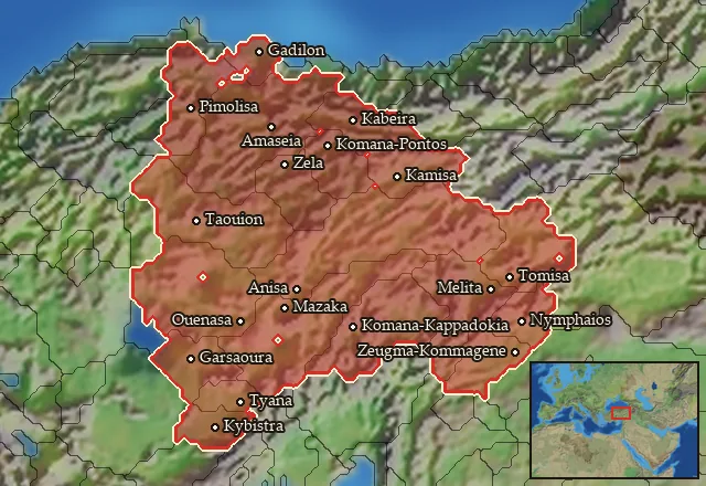 Where Cappadocian Javelinmen can be recruited