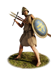 Achaian Peltasts info card