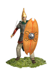 Dismounted Bodyguard (Swords and Angons) info card