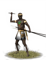 Kushite Javelinmen info card