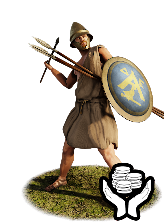 Mercenary Achaian Peltasts info card