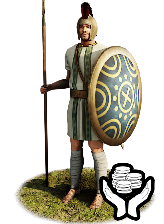 Mercenary Dardanian Spearmen info card