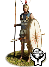 Mercenary Umbrian Heavy Spearmen info card