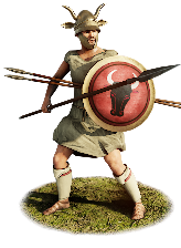 Pisidian Spearmen info card