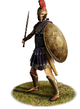 Royal Peltasts (Assault Infantry) info card