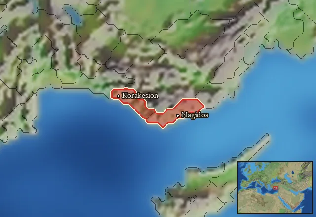 Homeland of Cilician Pirates