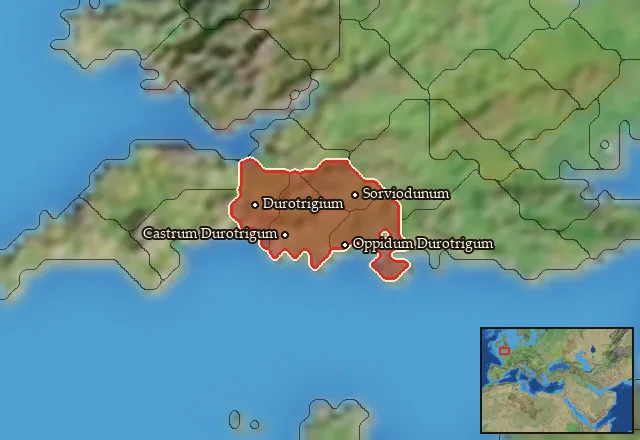 Homeland of Durotriges