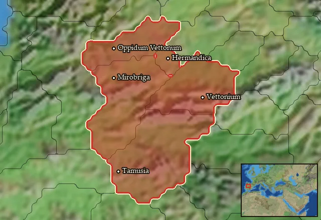 Homeland of Vettones