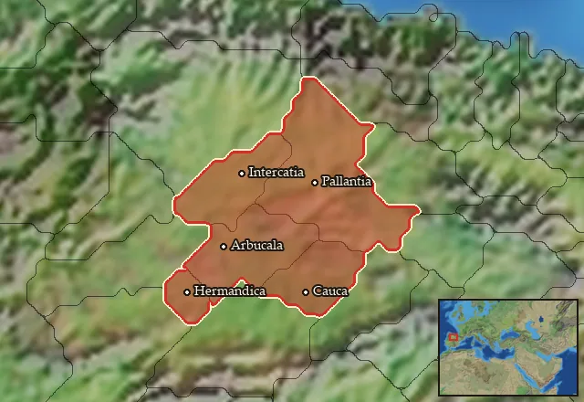 Homeland of Vaccaei