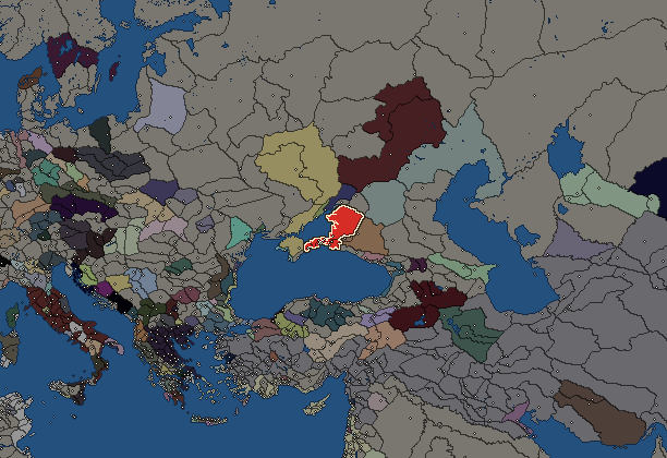 Starting territory of Bosporans, with its neighbours
