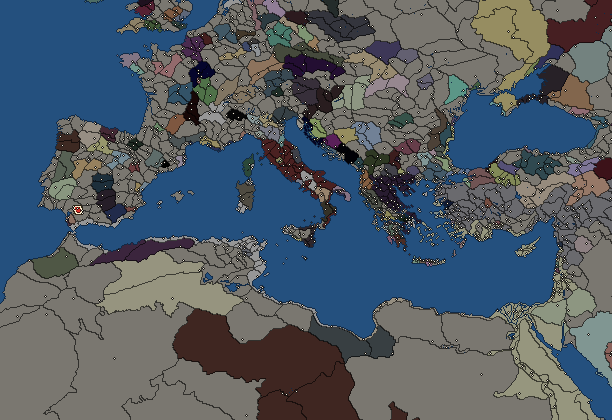 Starting territory of Carmo, with its neighbours