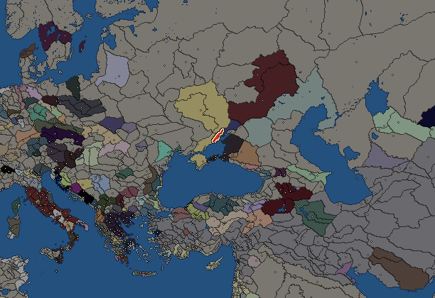 Starting territory of Iazyges, with its neighbours