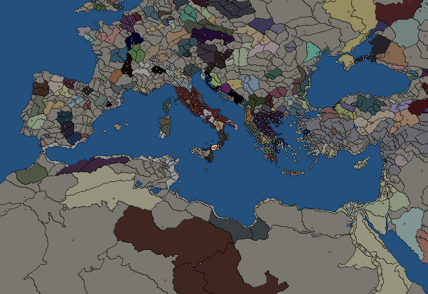 Starting territory of Mamertines, with its neighbours