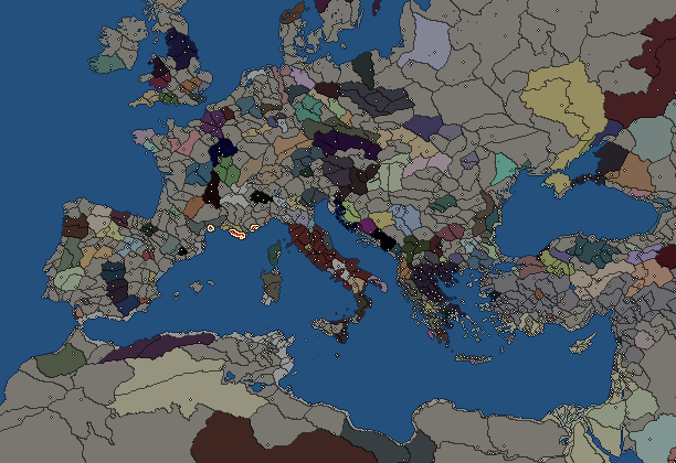 Starting territory of Massalia, with its neighbours