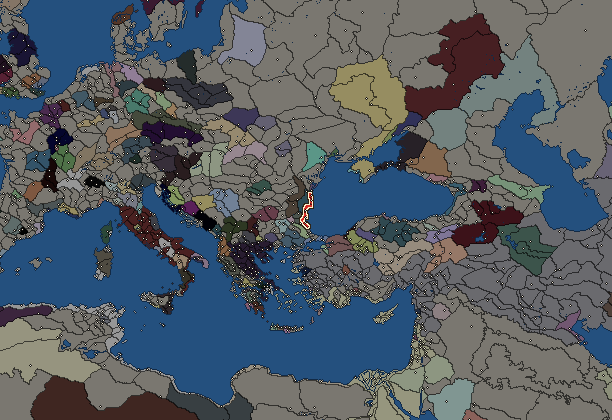 Starting territory of Pontic Pentapolis, with its neighbours