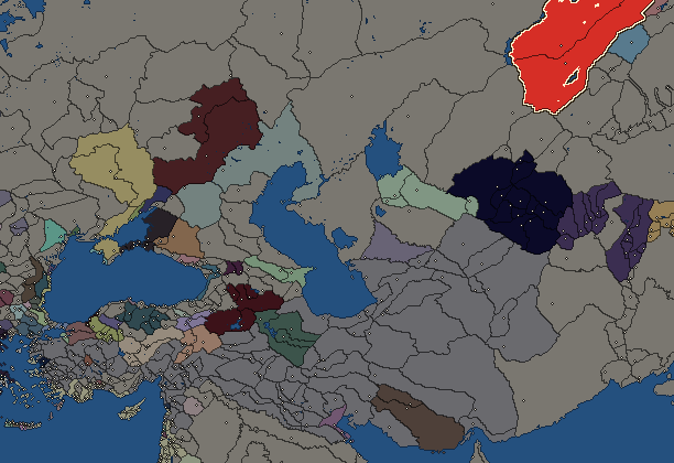 Starting territory of Saka, with its neighbours