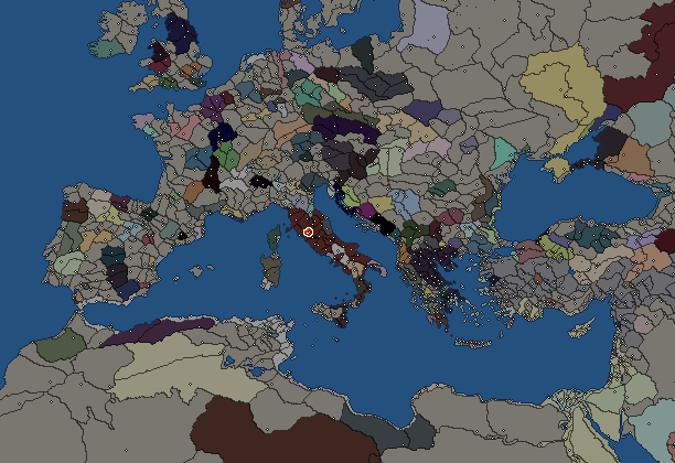 Starting territory of Volsinii, with its neighbours