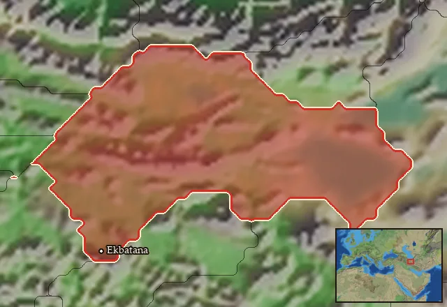 Regions of the Ekbatana mercenary pool