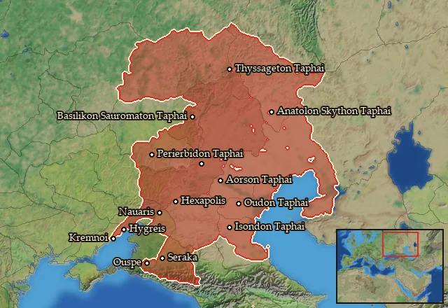 Regions of the Sarmatia mercenary pool