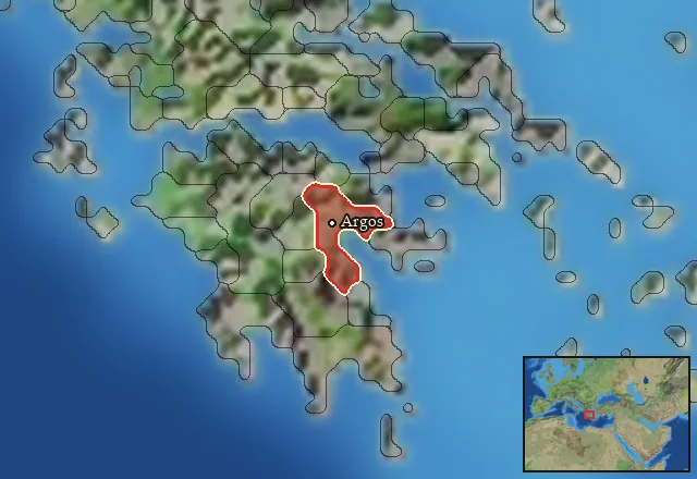 Regions of the Argolis mercenary pool