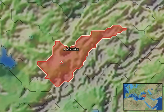 Regions of the Mazaka mercenary pool
